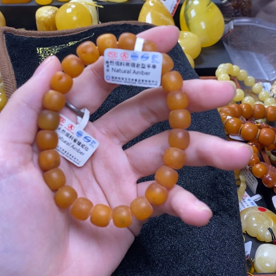 琥珀未镶嵌珠宝奇石