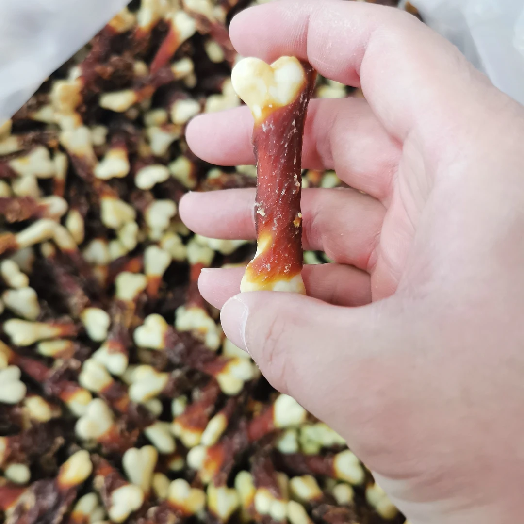 清库存 狗狗零食鸭肉小钙奶骨磨牙解馋训犬奖励狗狗通用
