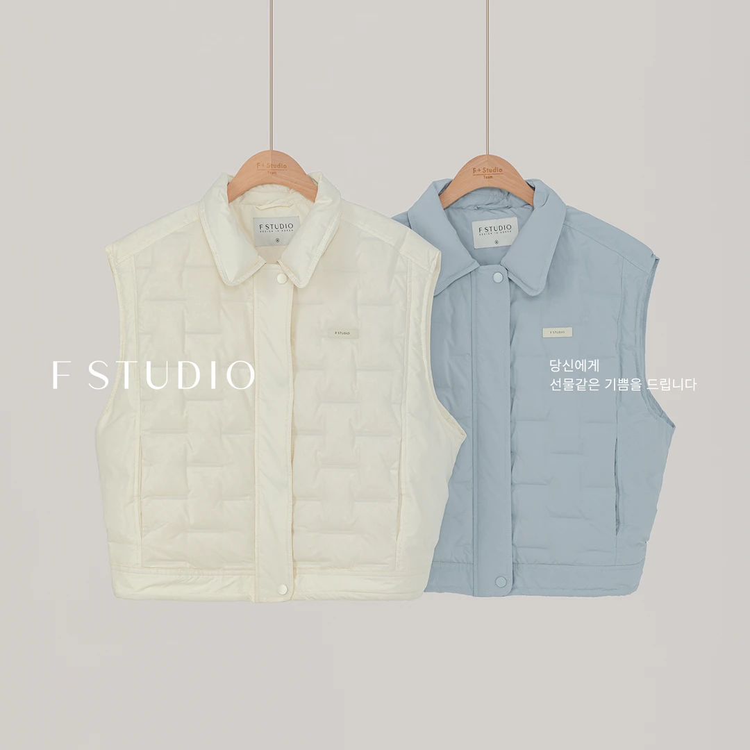 【新品】【吐司马甲】FS510W018轻薄保暖羽绒
