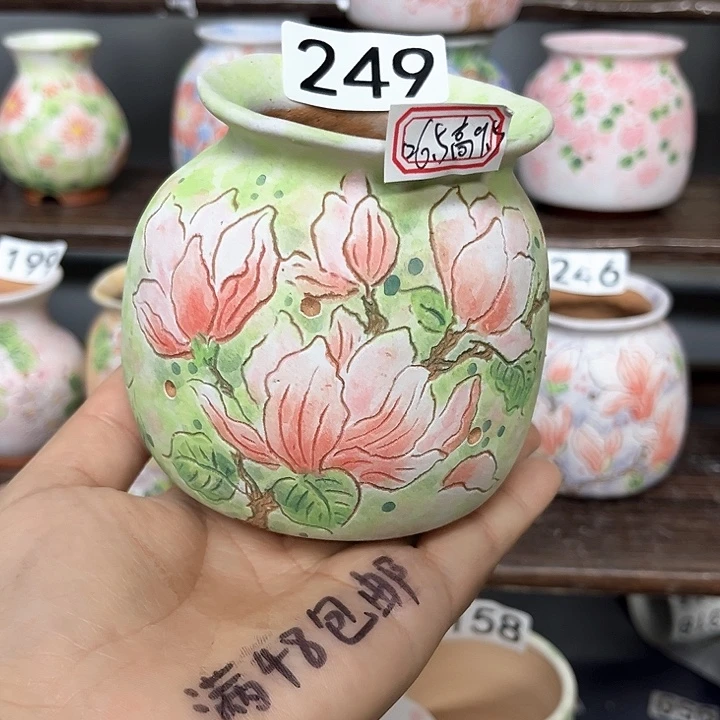 手工制作多肉花盆