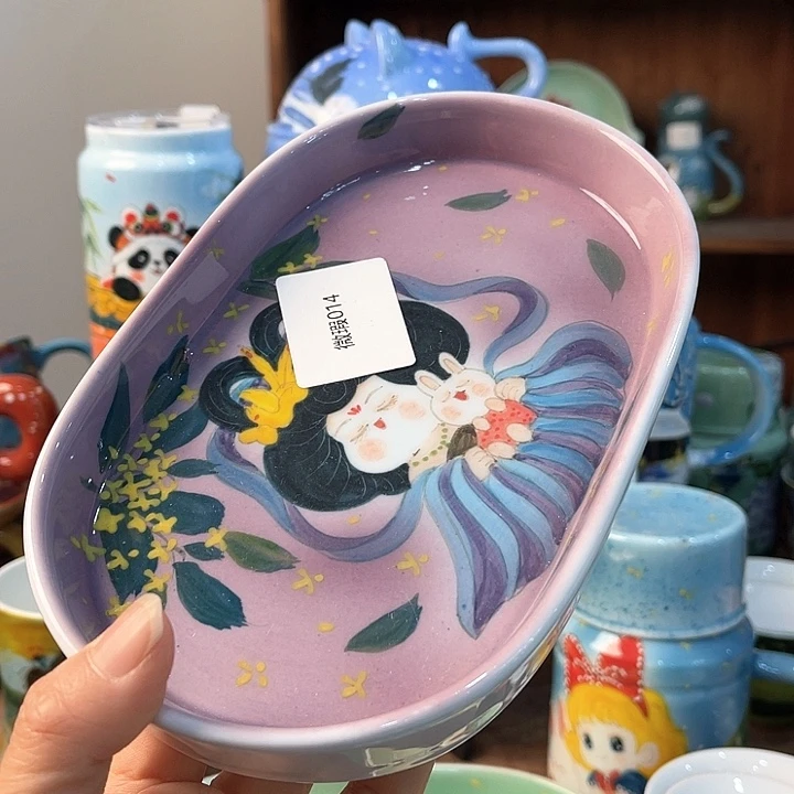 陶景德镇釉下手绘陶瓷