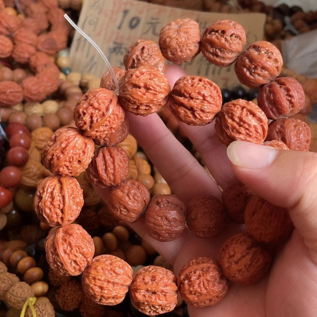 手链未镶嵌和田玉（糖玉）两件套