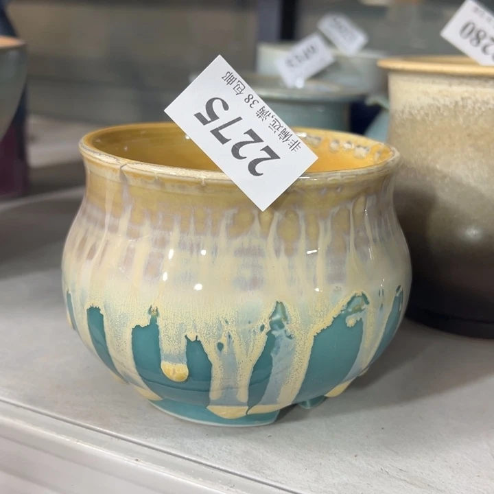 10高10口……手工花盆30包邮