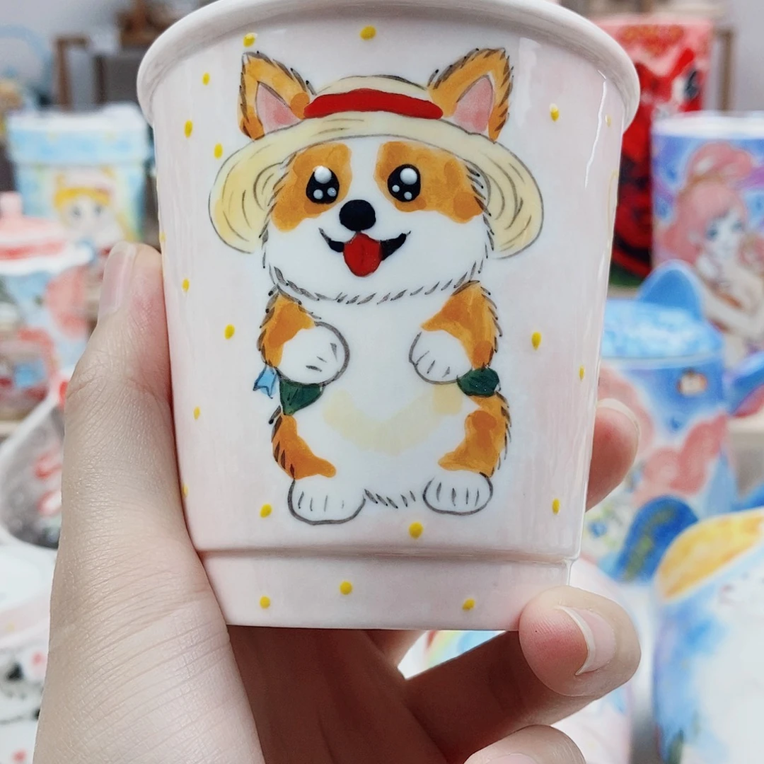 杯董董文创手绘陶瓷