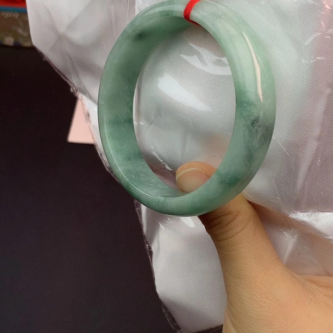 翡翠未镶嵌手镯59.1