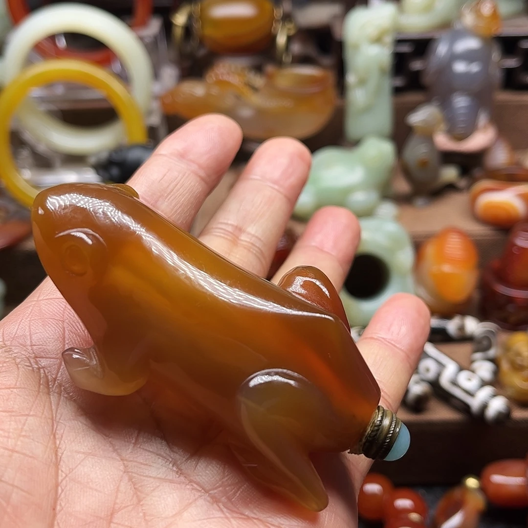 玛瑙/玉髓未镶嵌车挂