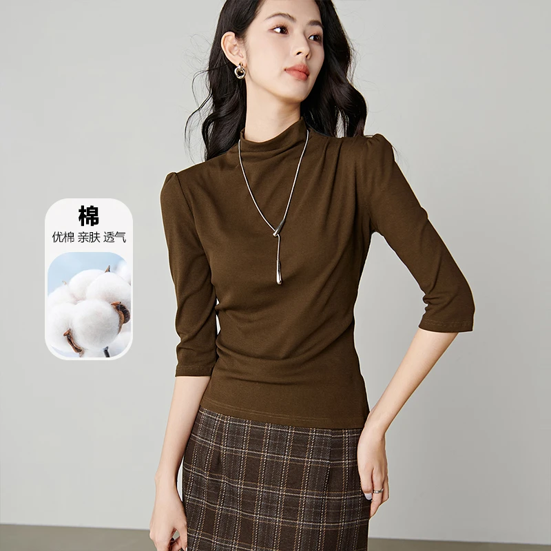【新品】2025弹力百搭衫女25070851
