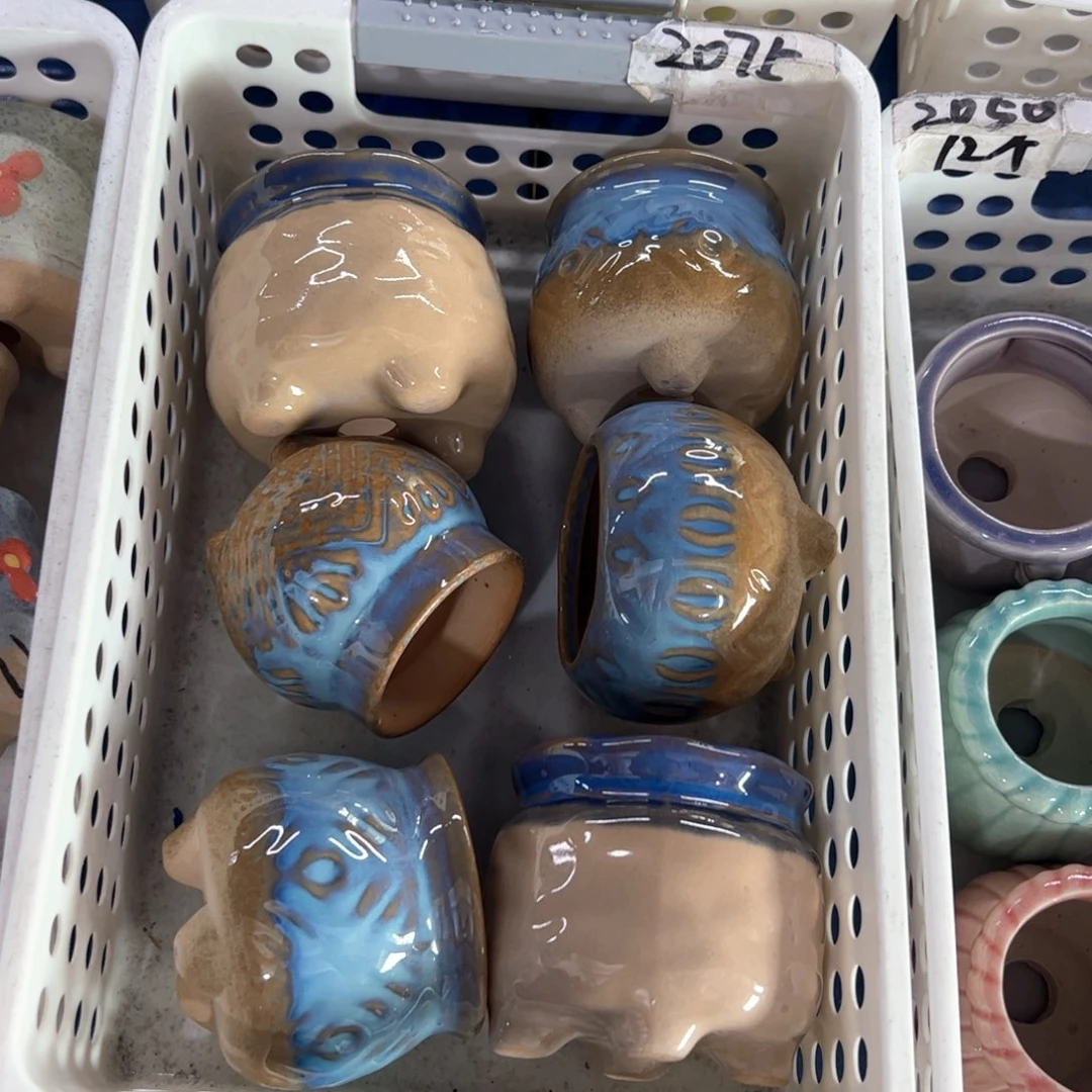 陶瓷多肉小花盆@@2075