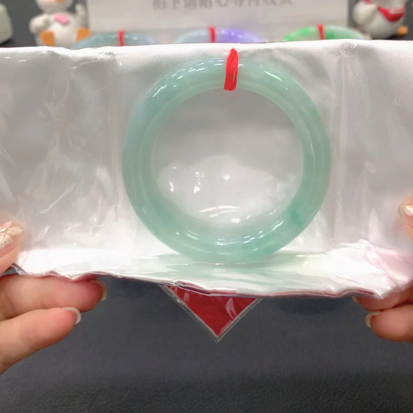 【闪购商品】翡翠手镯未镶嵌53圆8号链接