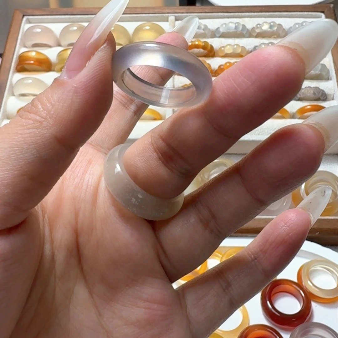 合金戒指玛瑙/玉髓288港17