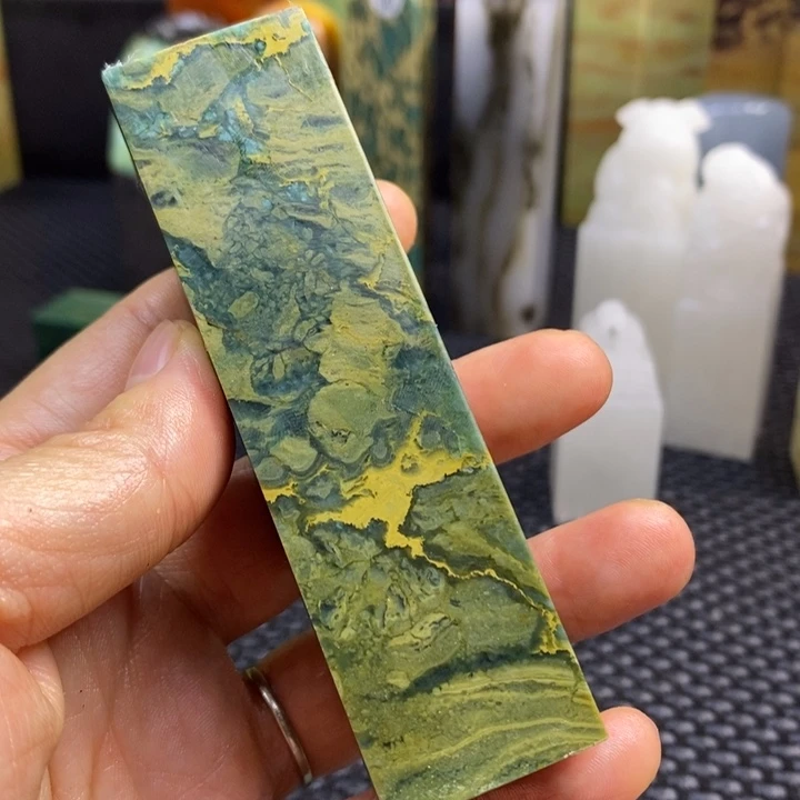 青田石专****程青田石印章石