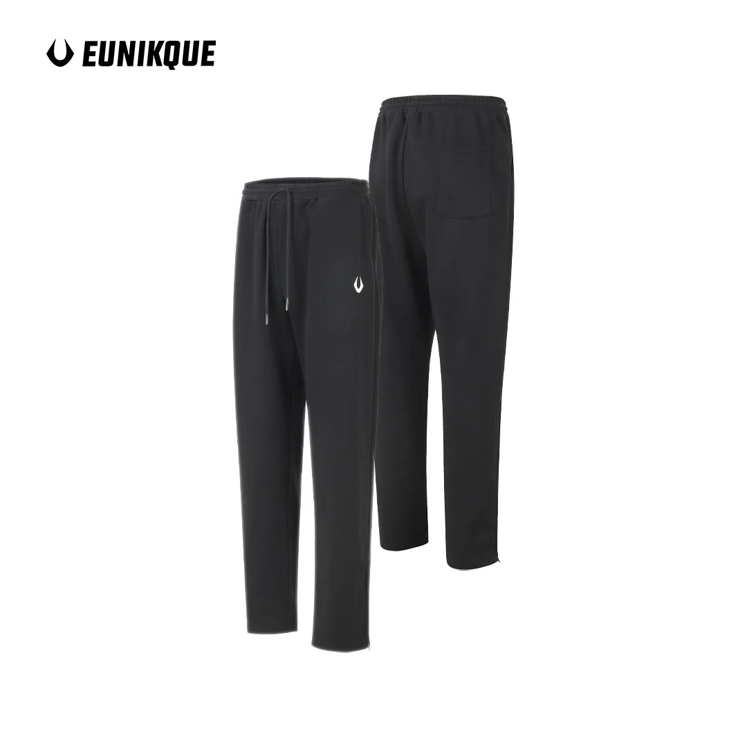 EUNIKQUE/悠尼克新款亲肤柔软裤脚拉链直筒百搭宽松运动篮球卫裤