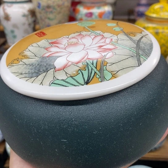 瓷片陶瓷茶叶罐密封罐