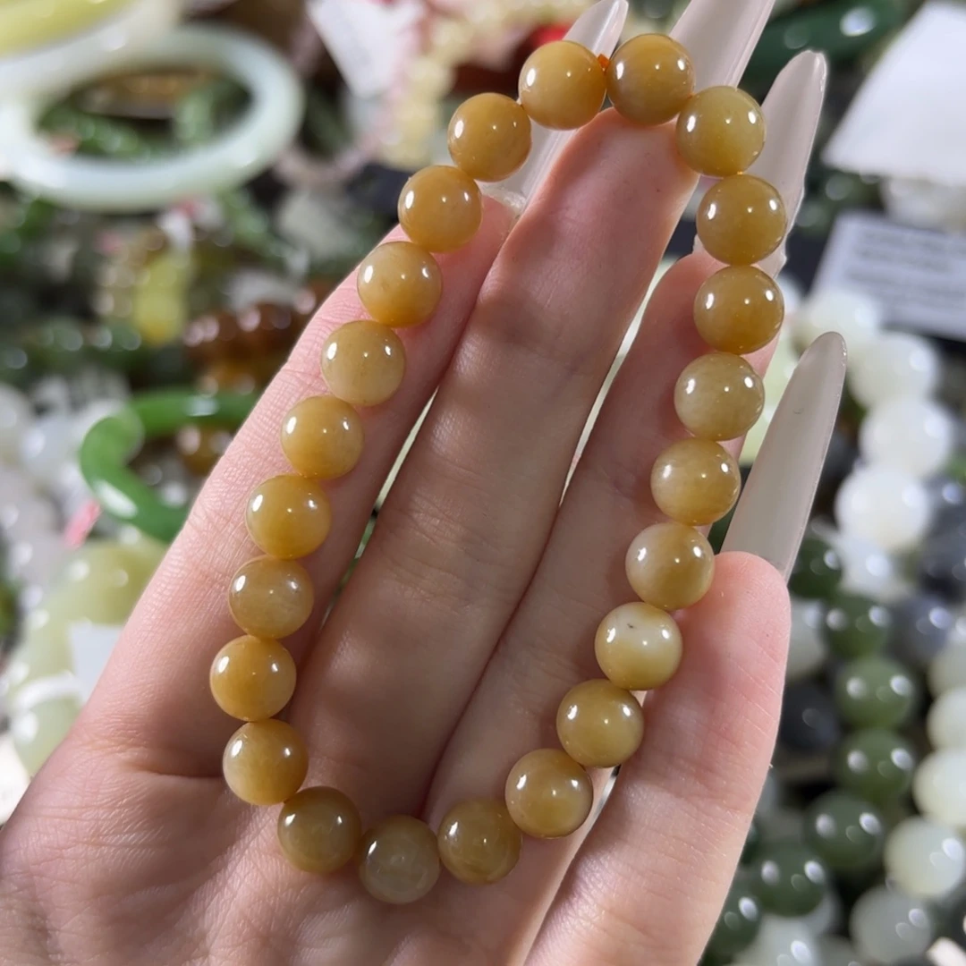 和田玉未镶嵌手链78