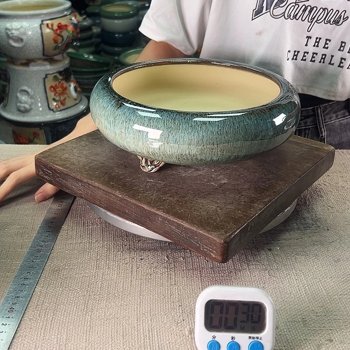 泳坤堂石湾盆陶瓷