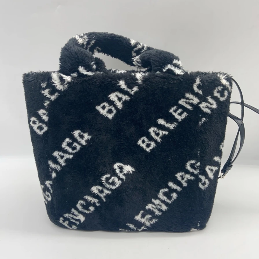 95新 Balenciaga/巴黎世家 1009 1410 巴黎世家毛毛托特包