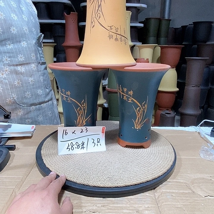 紫砂花盆紫砂花盆