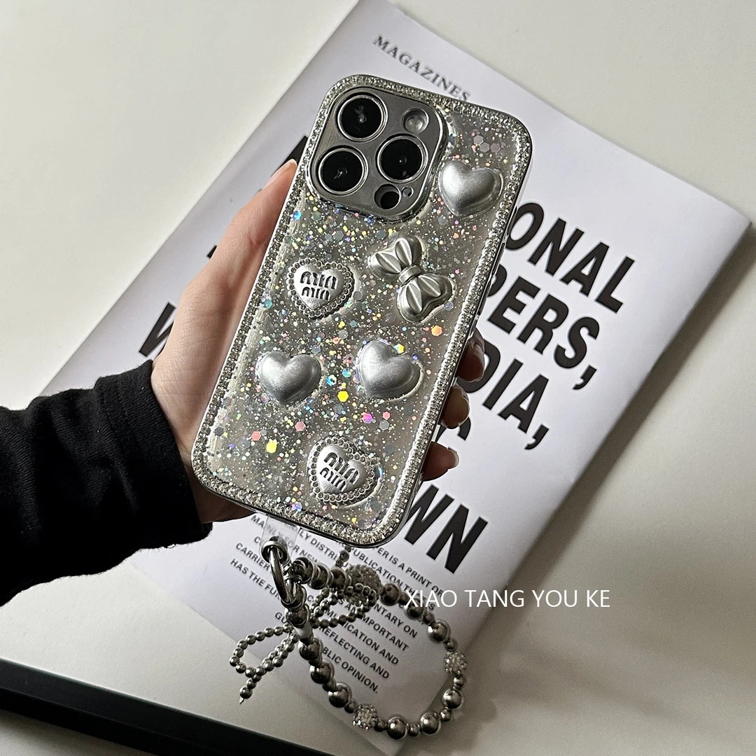 简约ins风网红电镀立体新手机壳适用苹果华为小米OPPOvivoiPhone