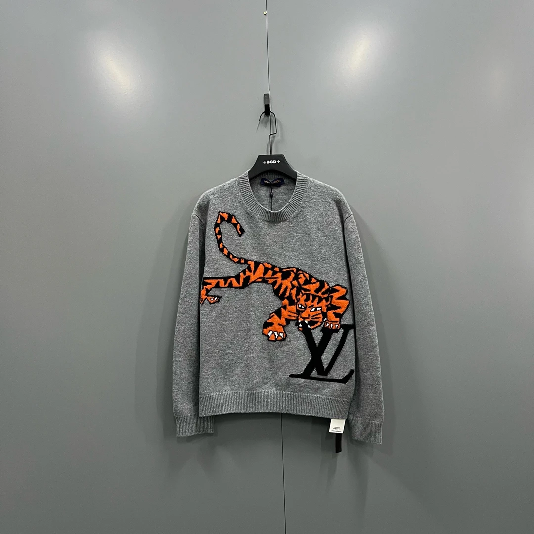 99新 LouisVuitton/路易威登 ab923 018036 lv 针织毛衣 M码