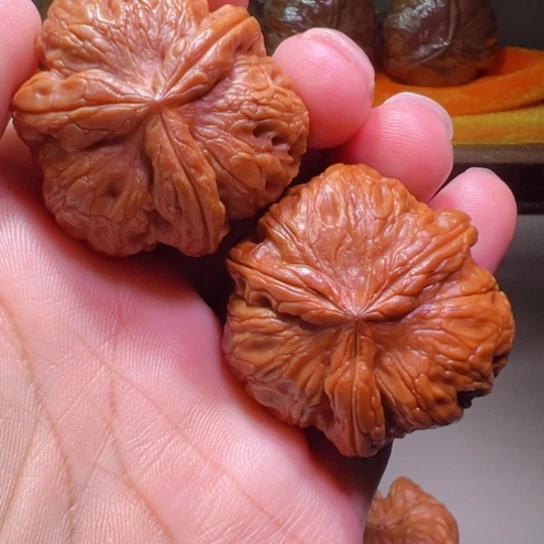 把件文玩核桃精品玩奔平谷元宝41边