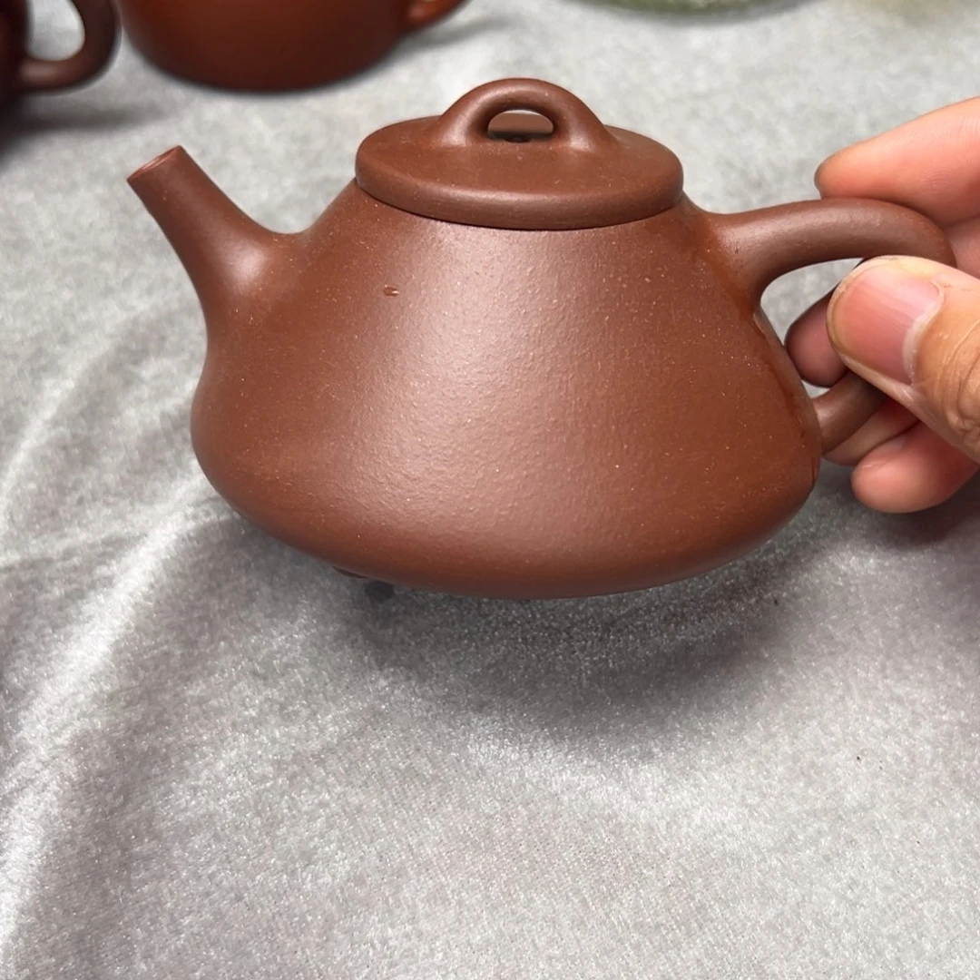 茶壶紫砂底槽清子冶石瓢200cc