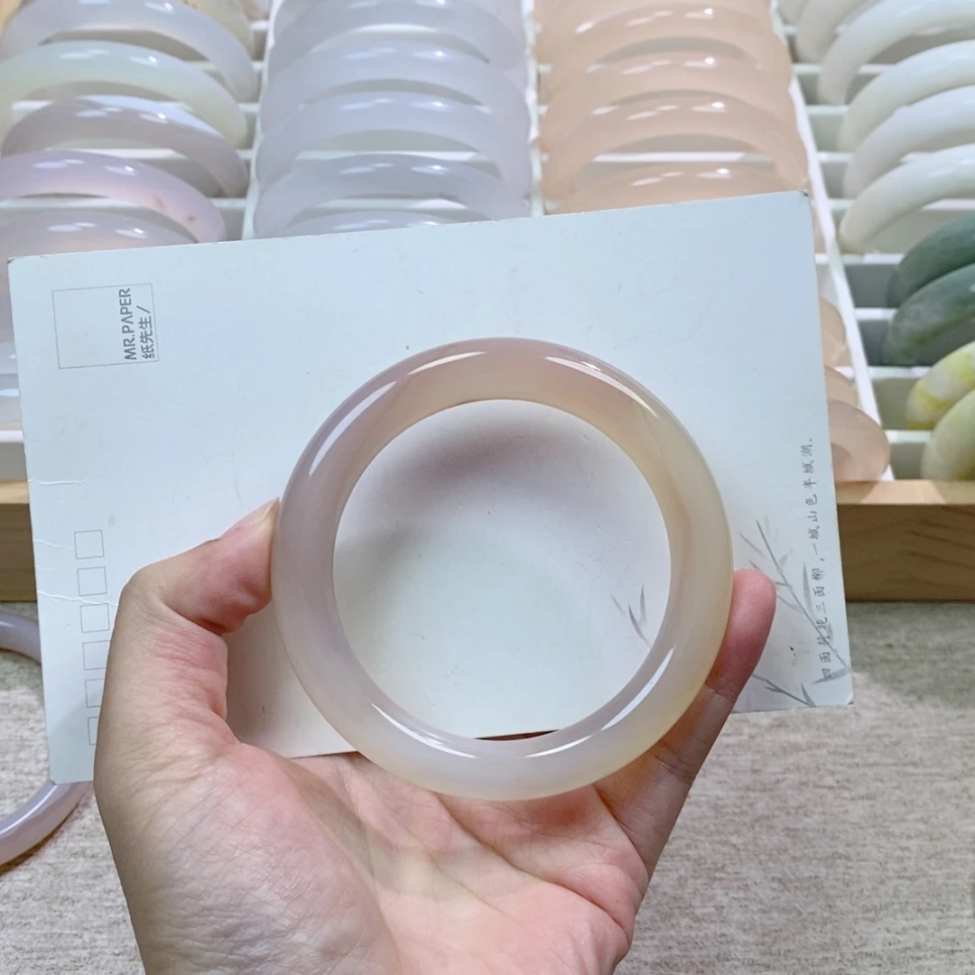 玛瑙/玉髓未镶嵌手镯58