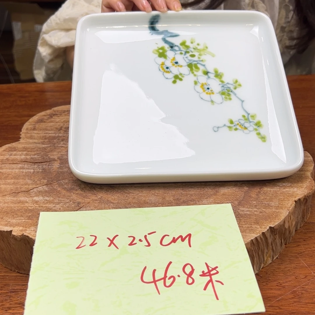 瓷片景德镇陶瓷手工手绘制作