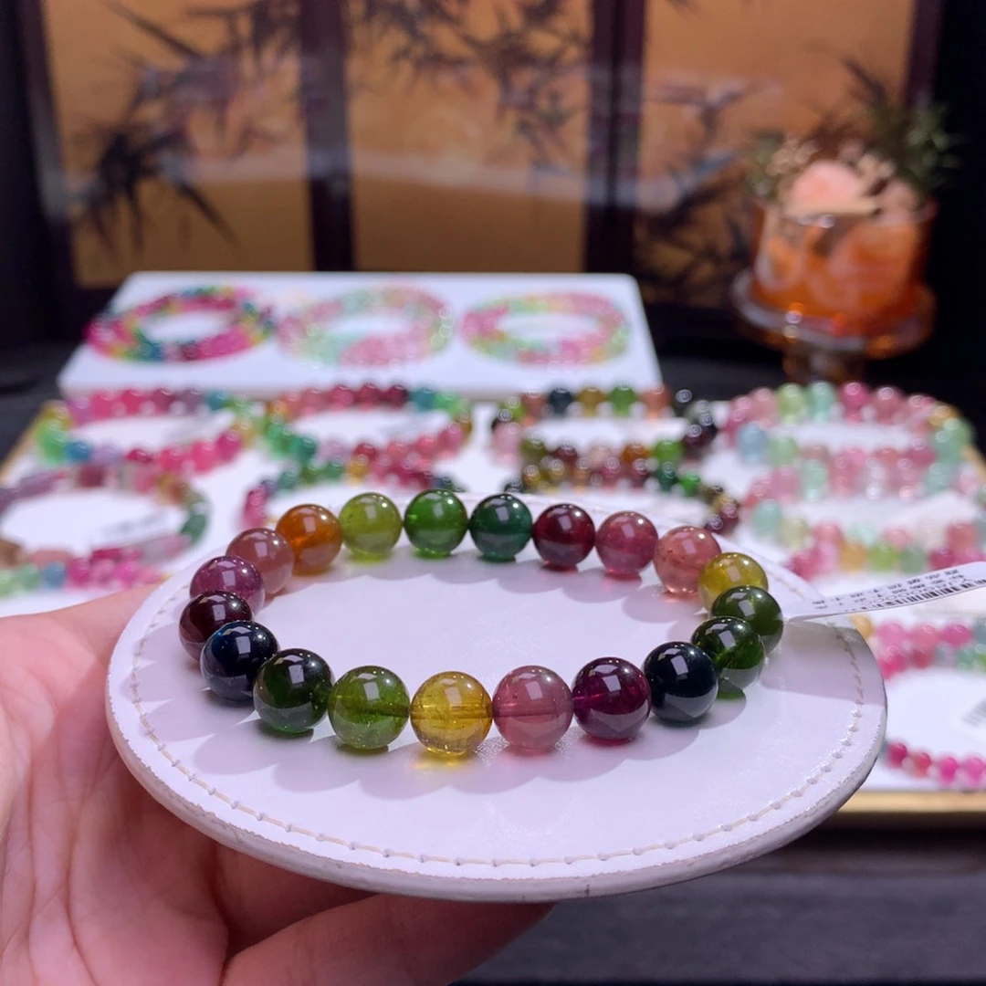 未镶嵌手链碧玺碧玺