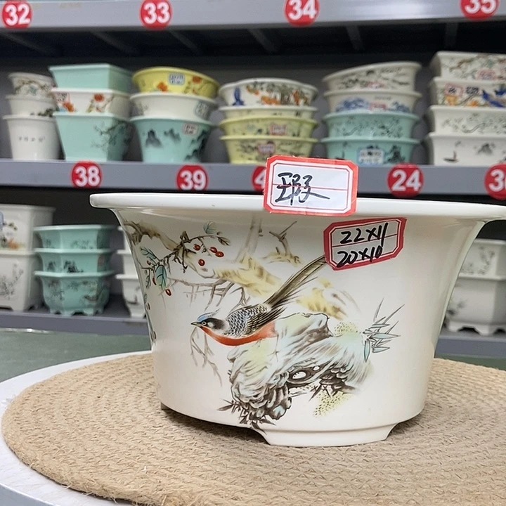 紫砂紫砂花盆0365