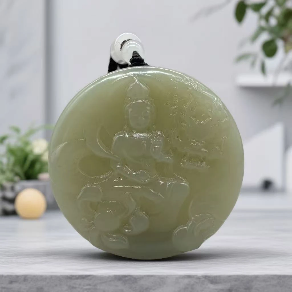 A616 和田玉吊坠 LY932113625