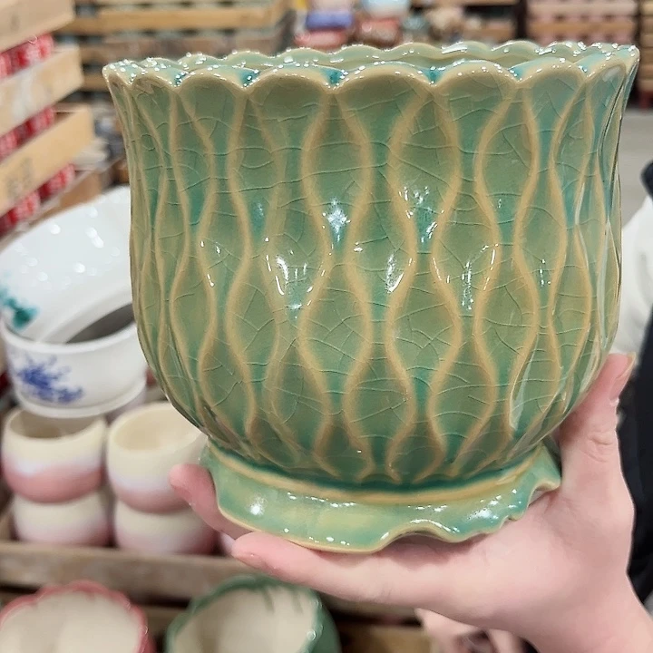 陶瓷陶瓷多肉植物花盆