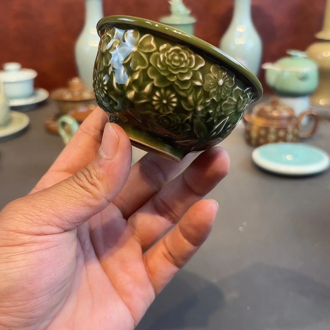 瓷片龙泉青瓷福利青瓷