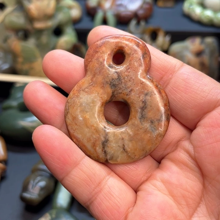 岫岩河磨玉（透闪石质玉）未镶嵌挂件