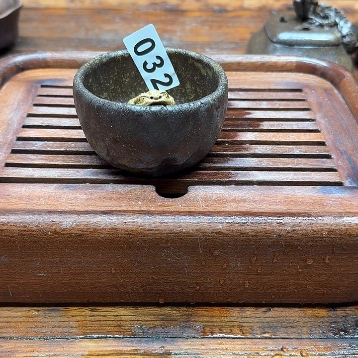 纯手工制作粗陶茶具