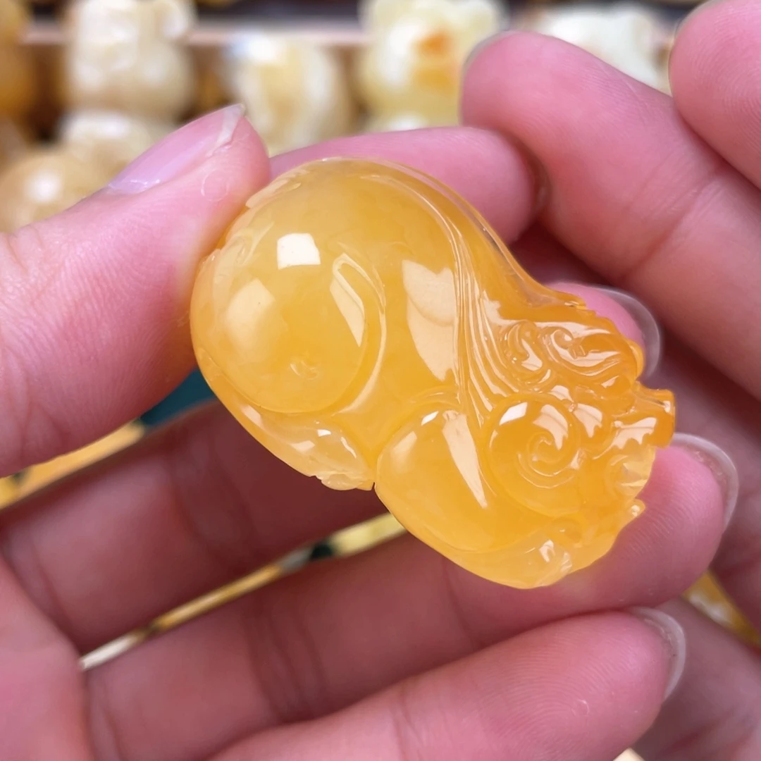 未镶嵌琥珀裸石蜜蜡