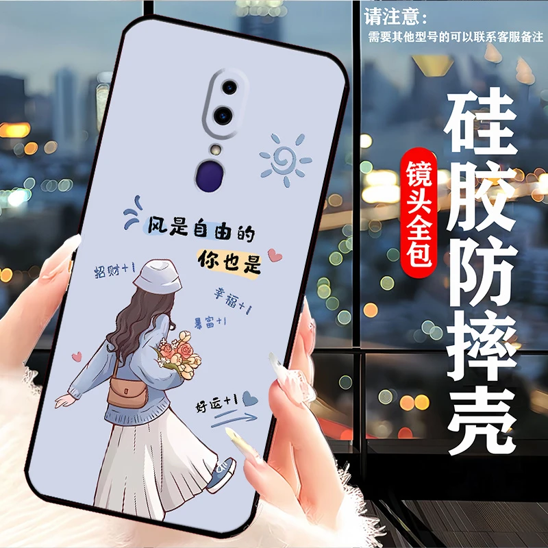 OPPOA9x手机壳PCAM10硅胶防摔软壳卡通全包边新款网红女个性男a9x