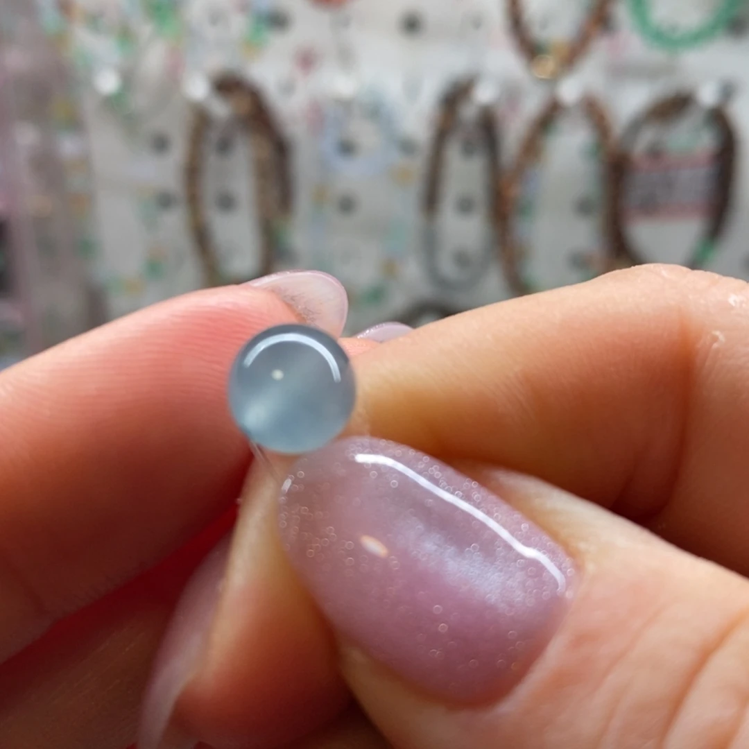 翡翠未镶嵌手链卡8.2