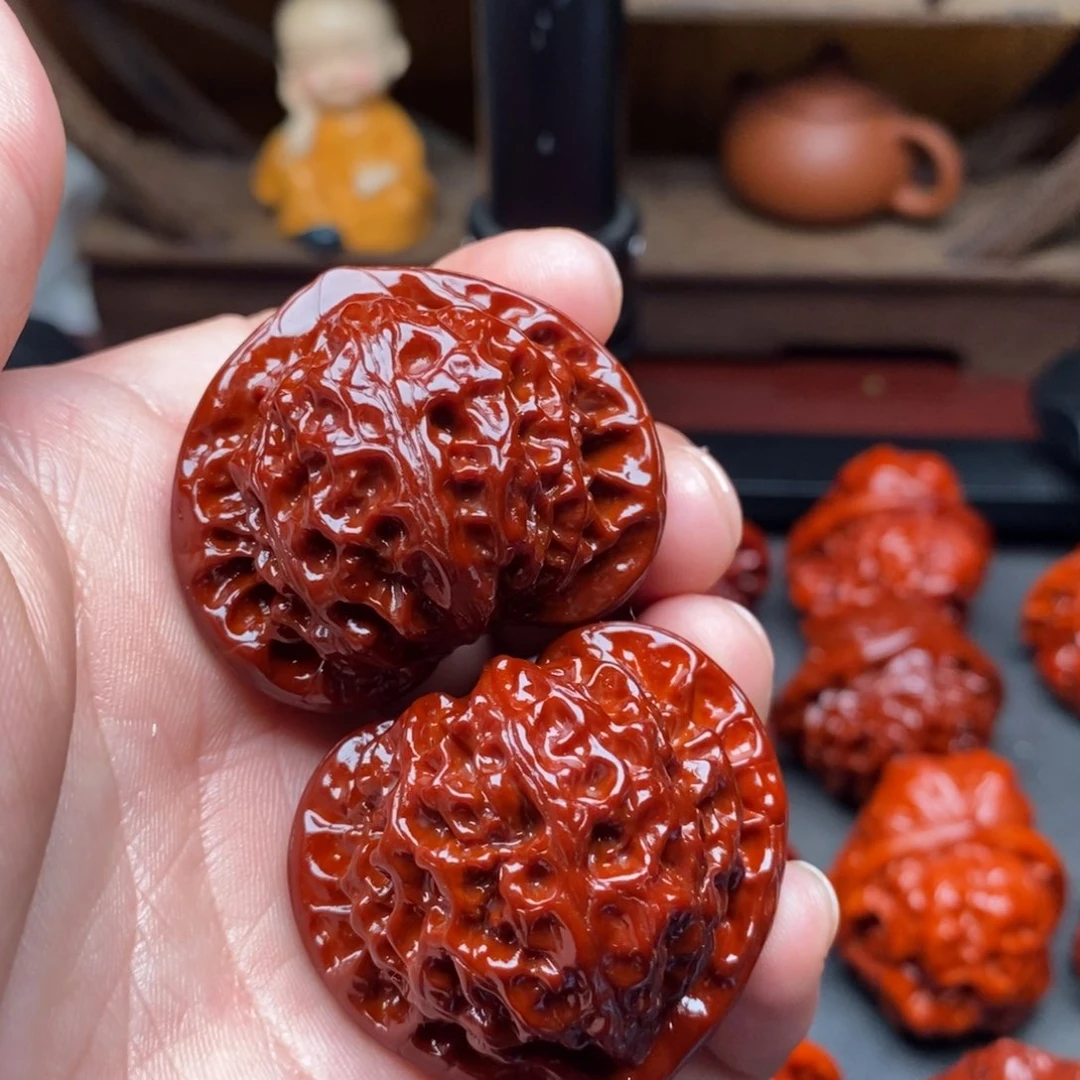 吊坠文玩核桃40宫灯