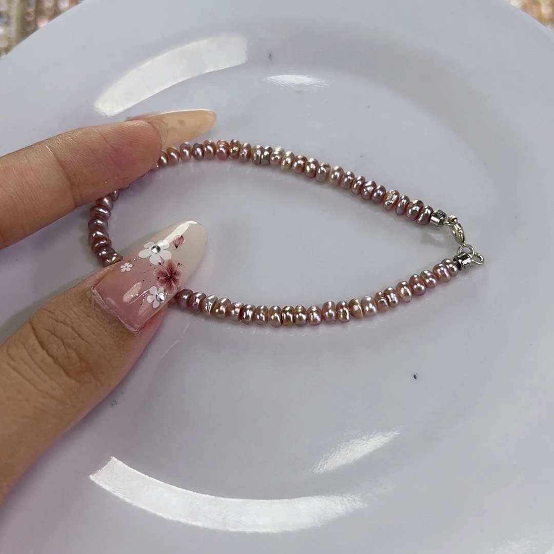 淡水珍珠手绳钛钢