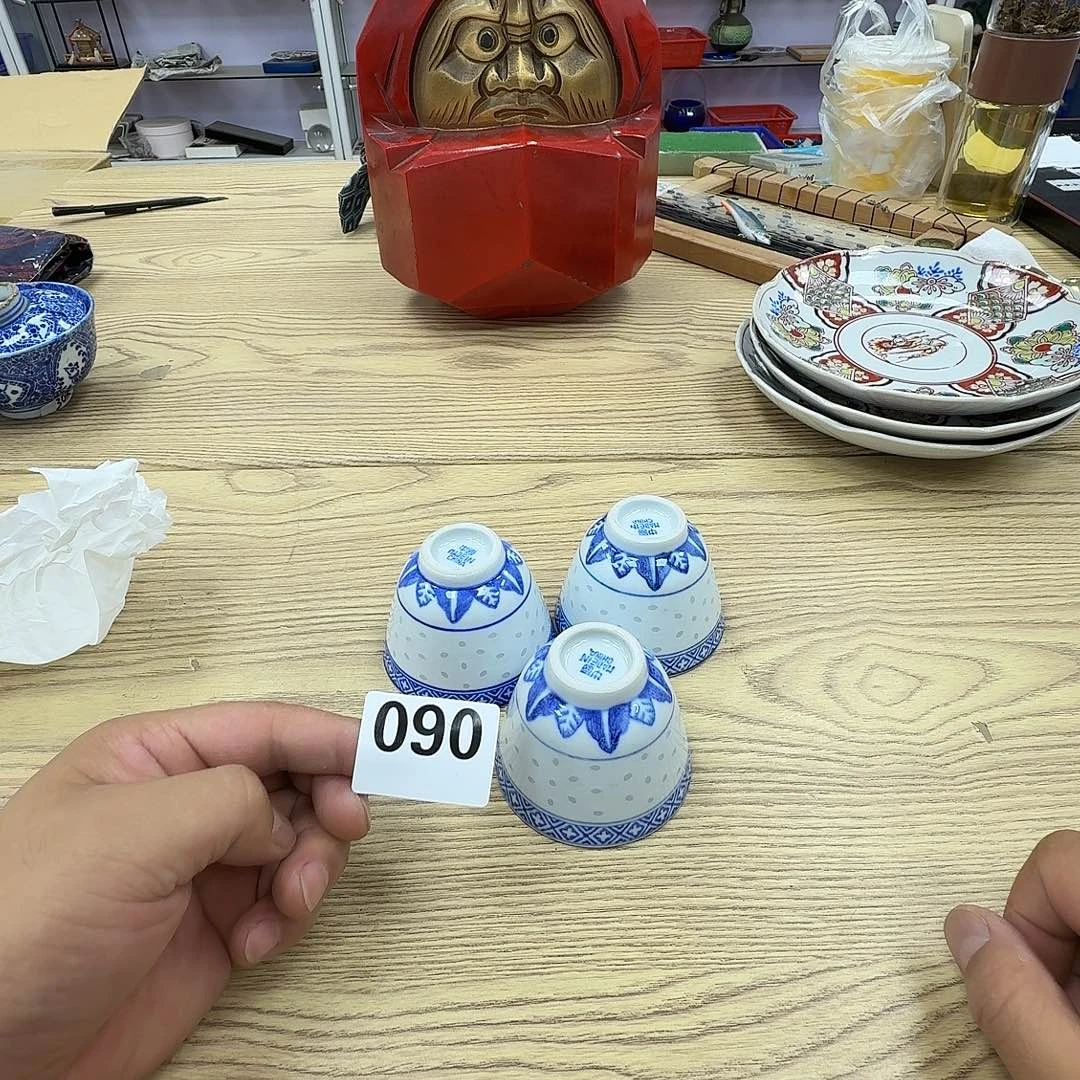 瓷片工艺品摆件瓷器摆件正能量