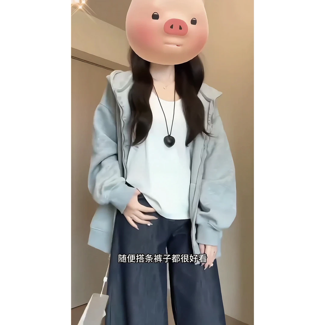 白色V领长袖T恤女内搭2025秋季新款单穿宽松显瘦松弛感打底衫上衣