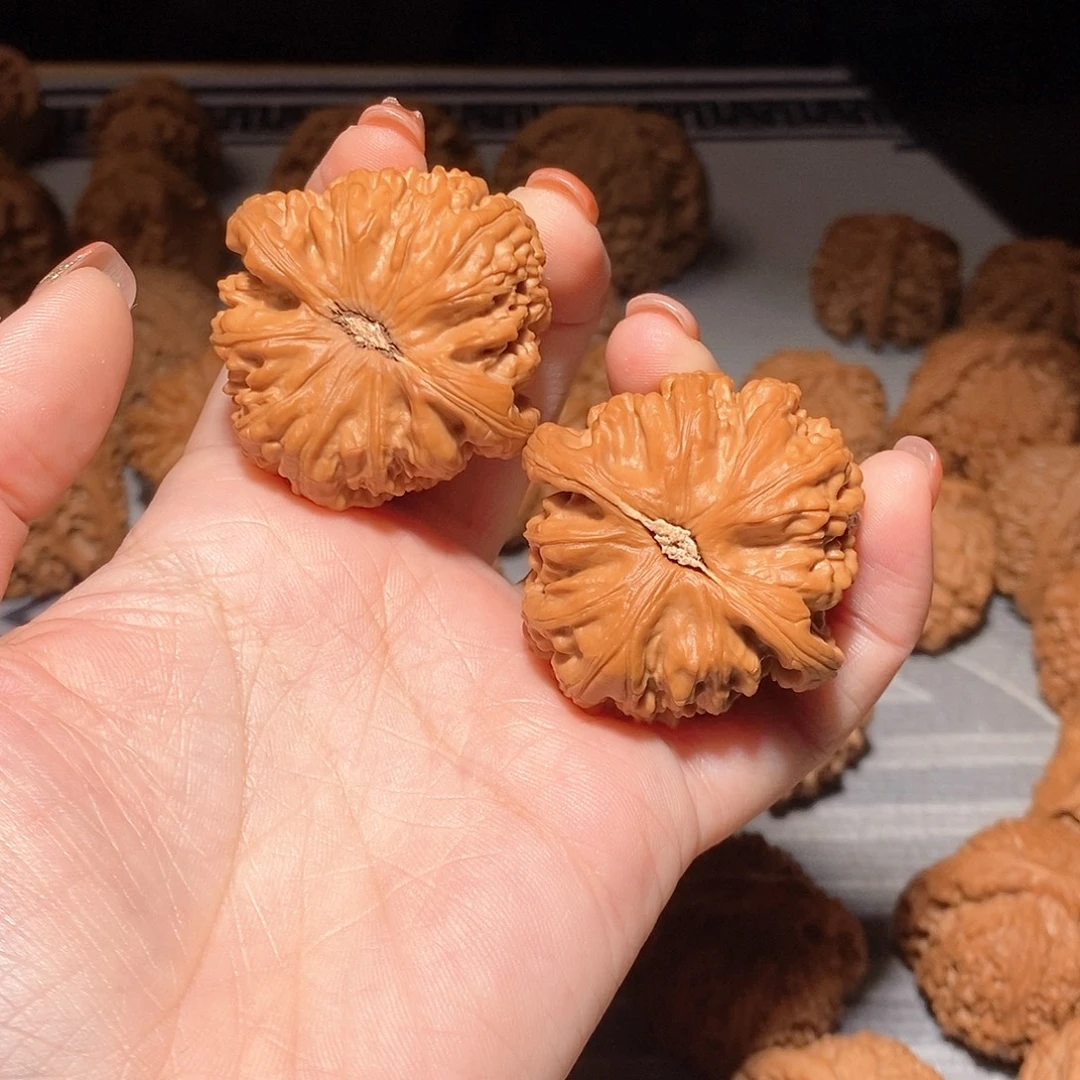 文玩核桃把件029白狮子41尺微修