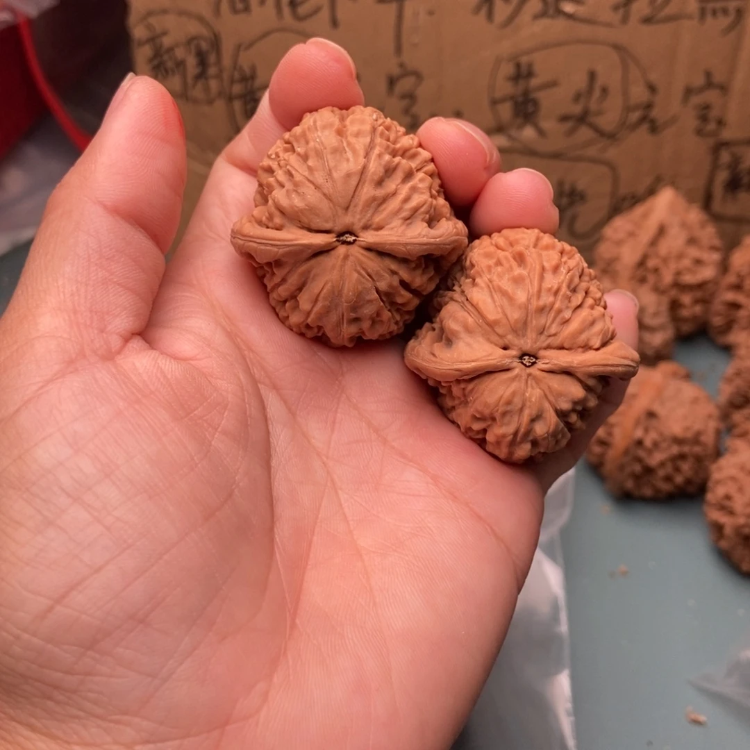 陕***司文玩核桃吊坠莲花45