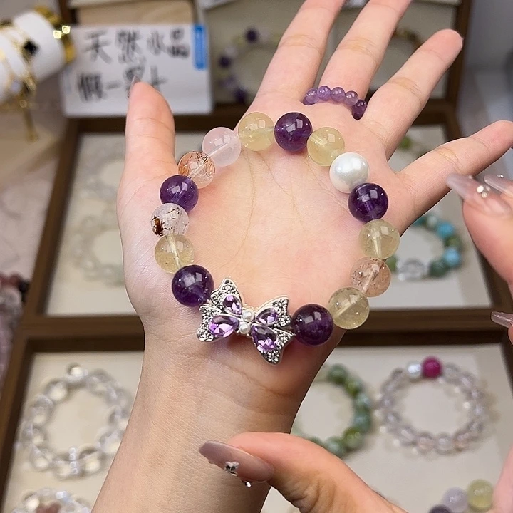 银S925镶嵌手链水晶