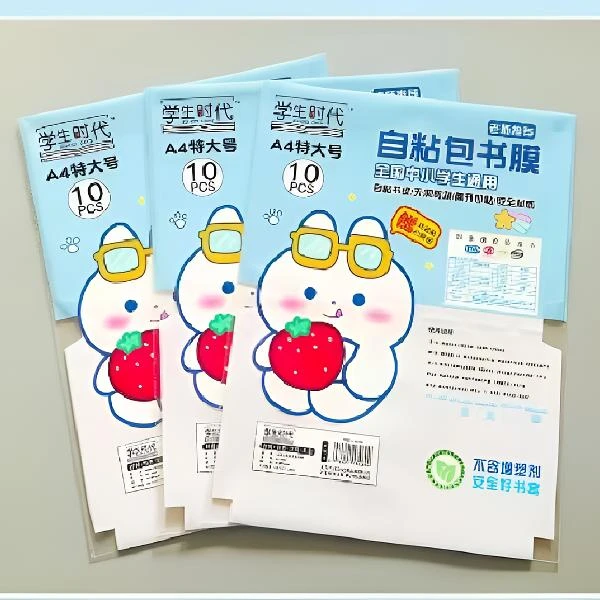 学生时代透明自粘书膜防水包书皮小学生书皮课本保护膜