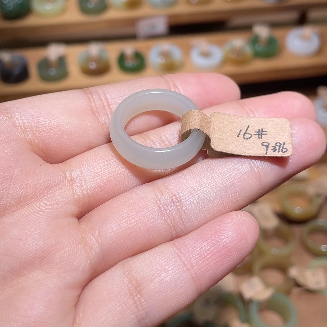 F***R和田玉未镶嵌戒指17.6