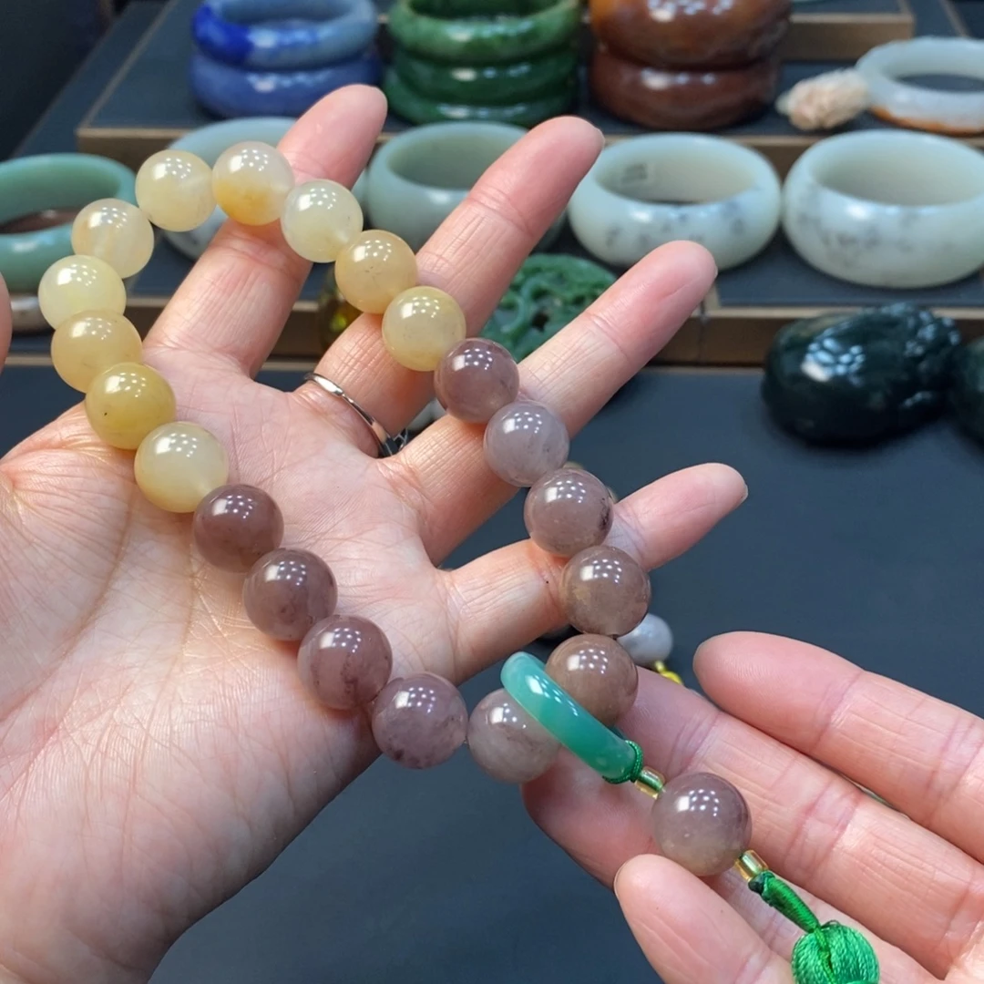 石英质玉未镶嵌手持1.4