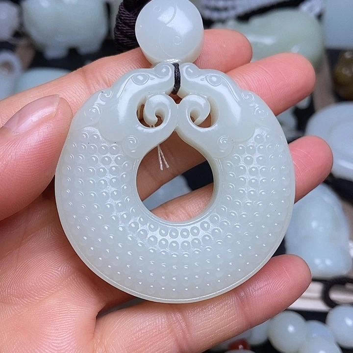 吊坠(不含链)未镶嵌和田玉