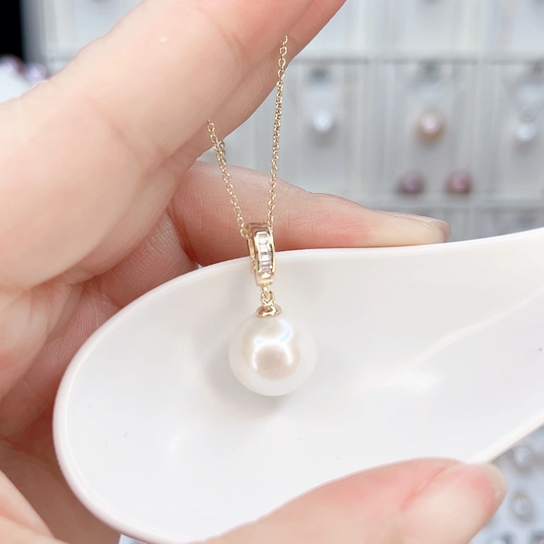 吊坠(赠链)合金淡水珍珠