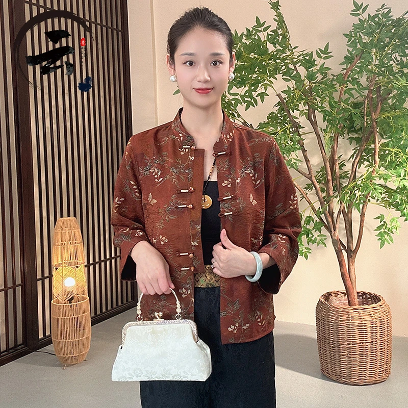 云汐8925秋装新款百搭显瘦立领短外套